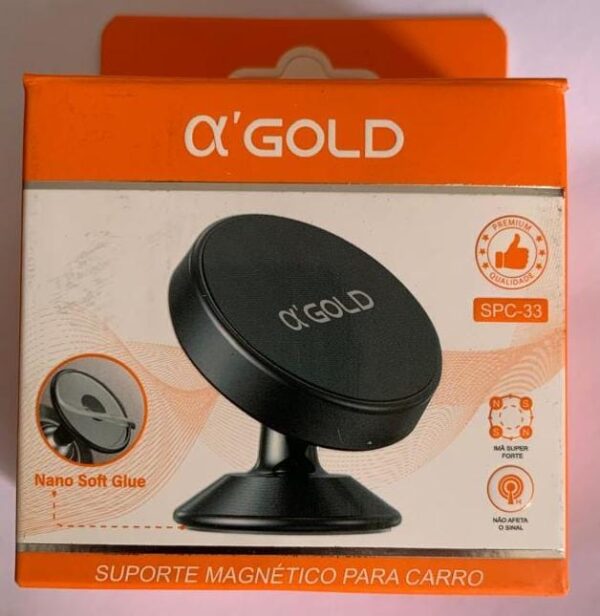 SUPORTE MAGNETICO  PARA VEÍCULOS GOLD - Imagem 2