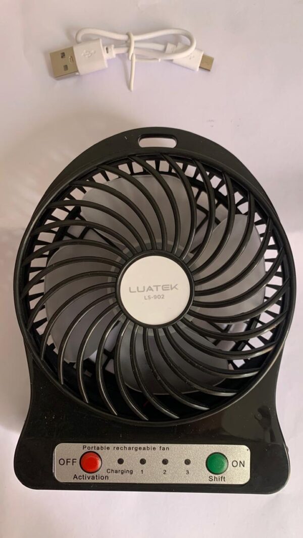 MINI VENTILADOR DE MESA LUATEK