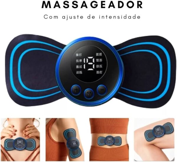 Mini Massageador Portátil Recarregável  110V/220V