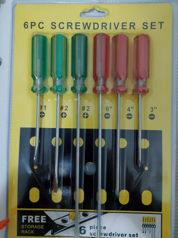 KIT FERRAMENTA CHAVES COM 6 PEÇAS 3 FENDAS E 3 PHILIPS LINK SKY LS-301 - 24