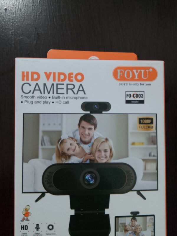 Webcam Full Hd 1080P Fo-C003 Foyu - Imagem 2