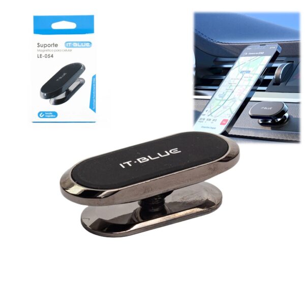 Suporte Veicular Magnético, 360 Graus - It-blue LE-054