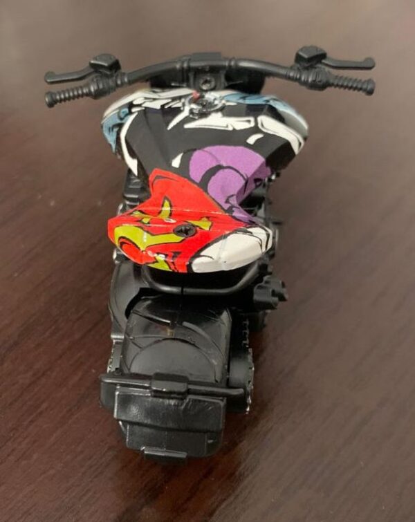 MOTO DE METAL E FRICÇÃO - Imagem 2