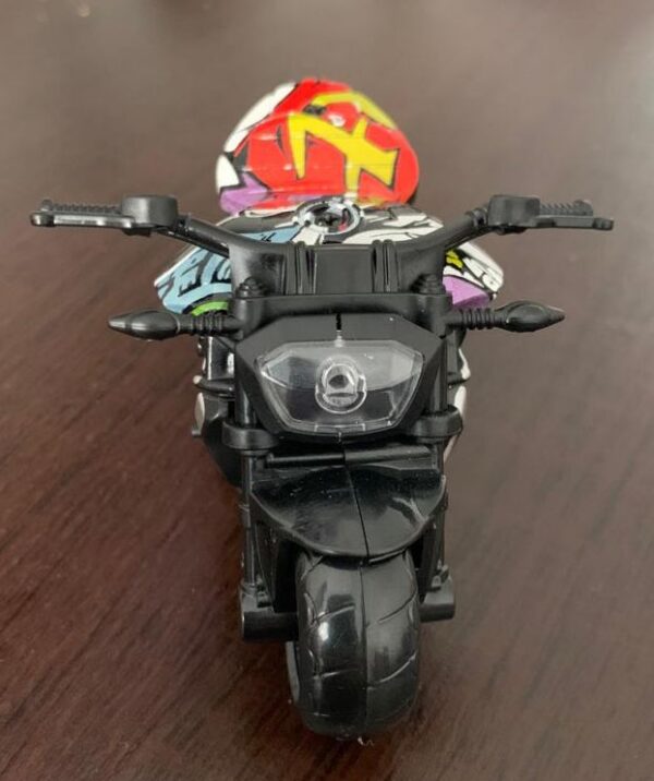 MOTO DE METAL E FRICÇÃO