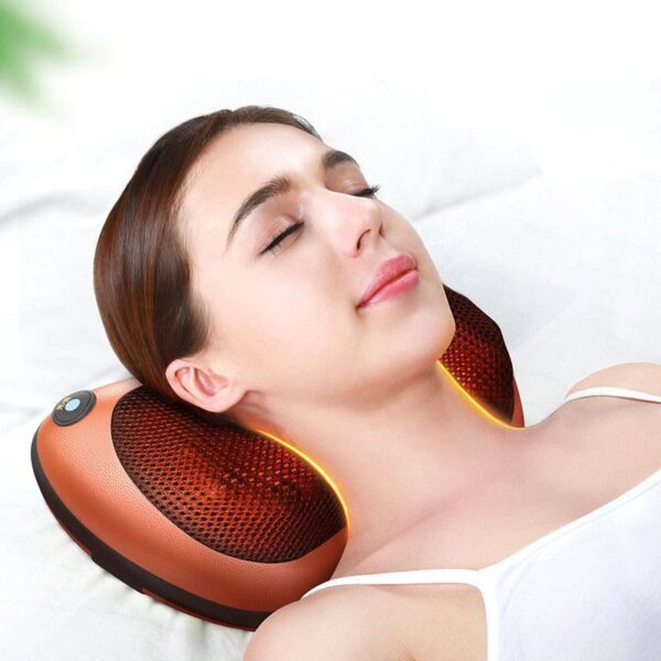 Almofada Massageadora Movimentos Shiatsu Com Cromoterapia – Car e Home - Imagem 3