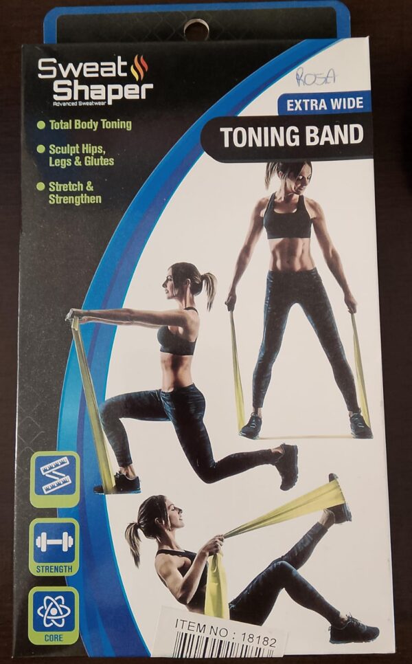 Faixa Elástica Fisioterapia Academia Exercício Yoga Band