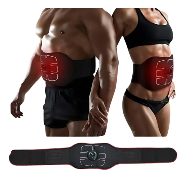 Aparelho Massageador Estimulador Abdominal Muscular Elétrico 6 Pack - Imagem 4