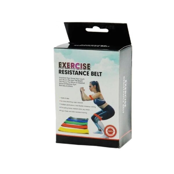Faixas Elásticas para Exercícios, Kit com 5 Bandas de Resistência para Tonificação Muscular, Treinamento Físico, Perda de Peso, Alongamento e Yoga