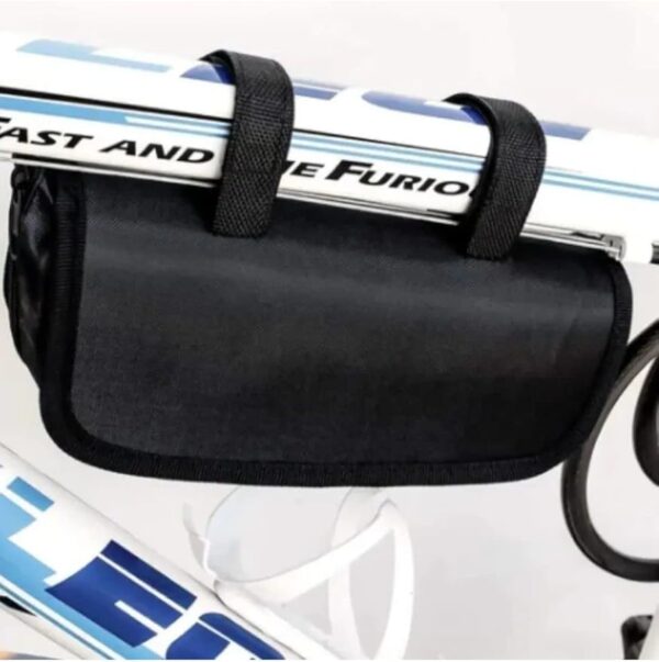 Kit Ferramentas Bike Chaves Remendo Reparo Pneu Bolsa Quadro - Imagem 4