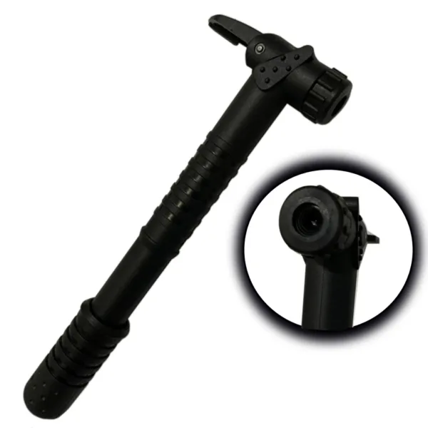 Bomba De Mão Portátil Bicicleta Mini Bombinha Manual Ar Bike - Imagem 4